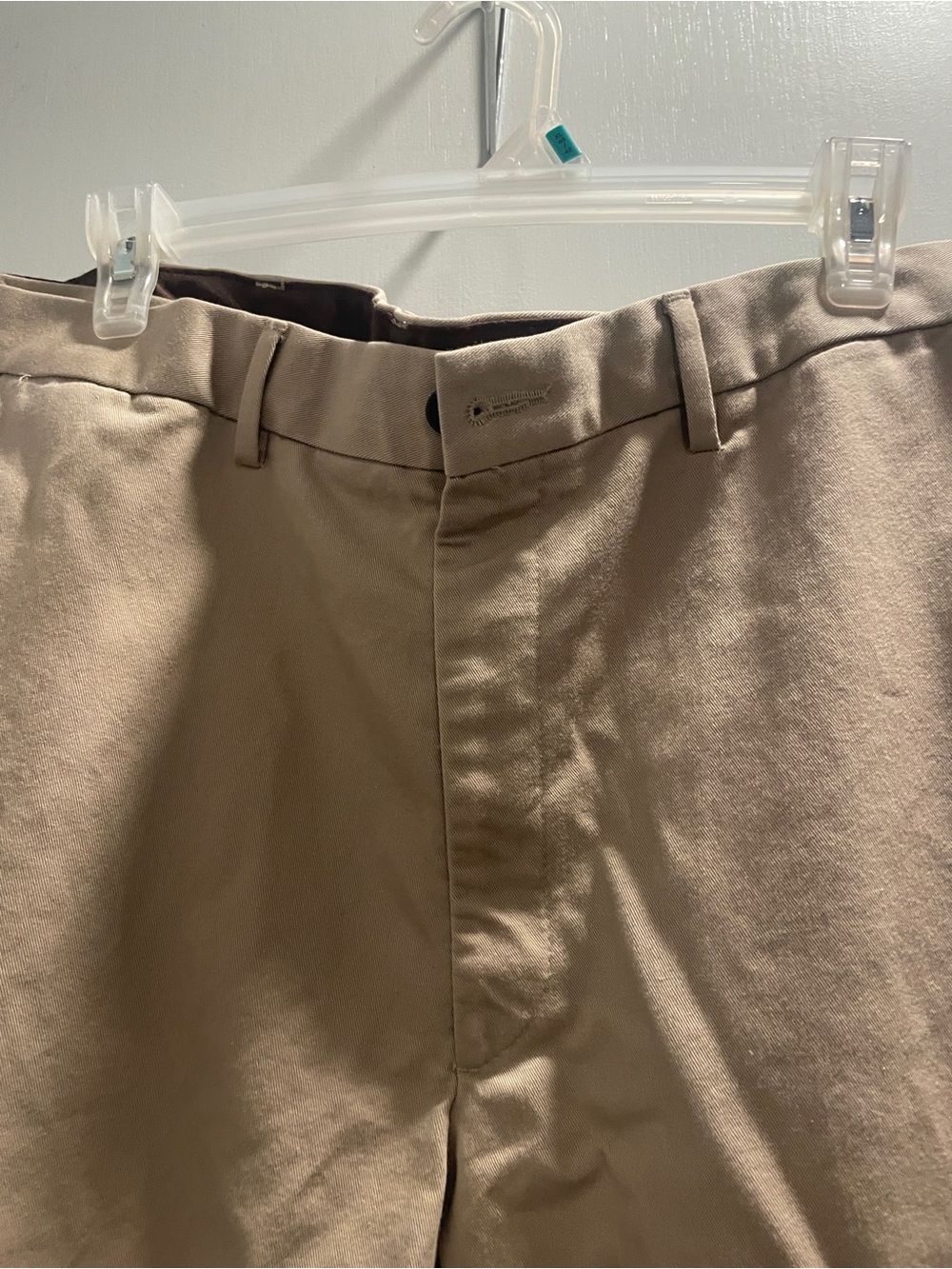 Haggar Men's Khaki Chinos - Beige/Tan size 34x34 - Picture 11 of 11
